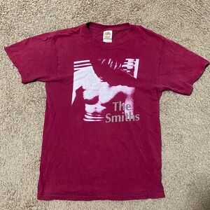 Vintage Maroon The Smiths Band Tee Size S but fits more like an X small